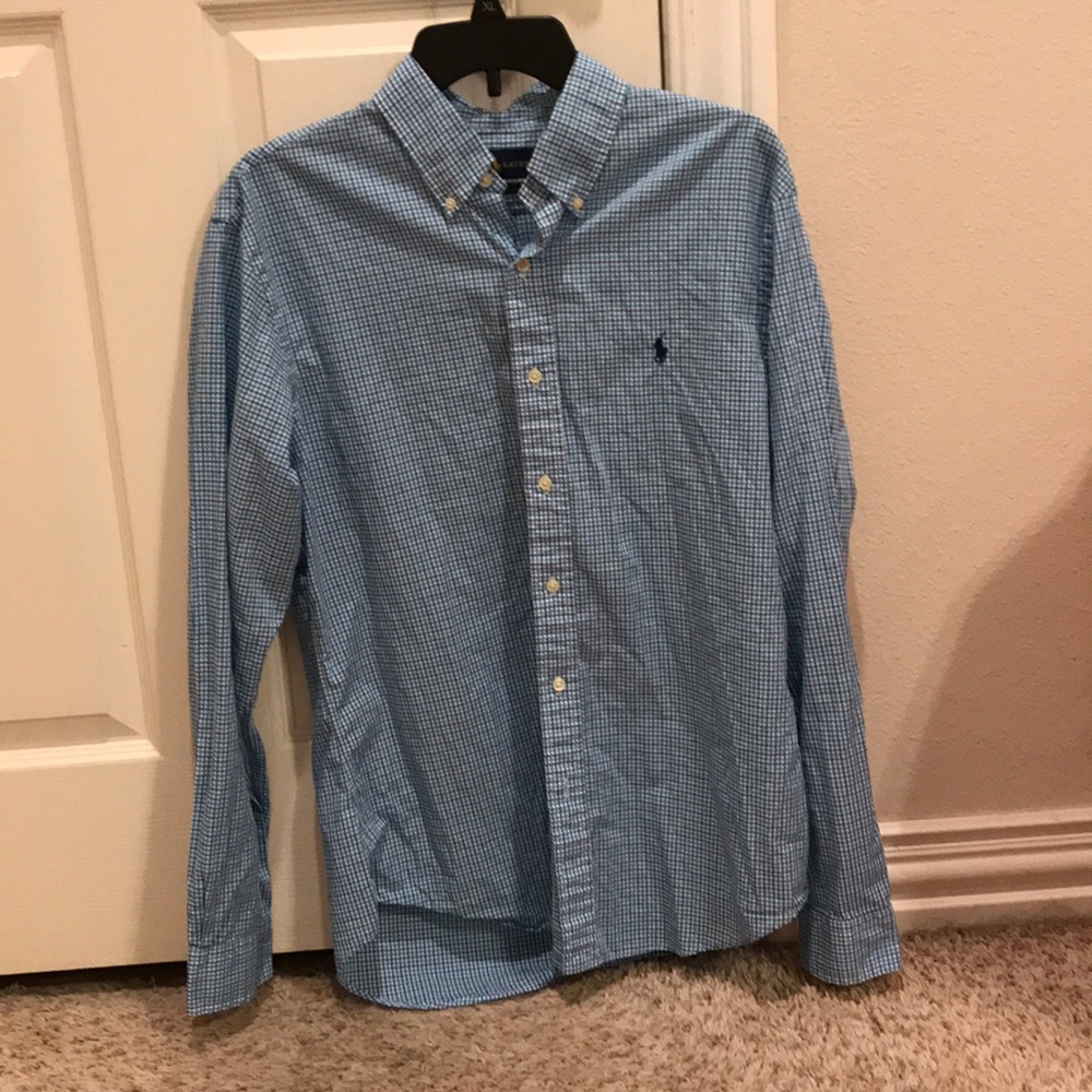 Blue Ralph Lauren Dress Shirt